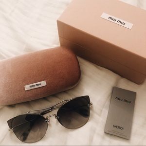Miu Miu cat eye sunglasses